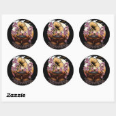 Cherry Blossom Musical Ronde Sticker (Vel)