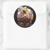 Cherry Blossom Musical Ronde Sticker (Tas)