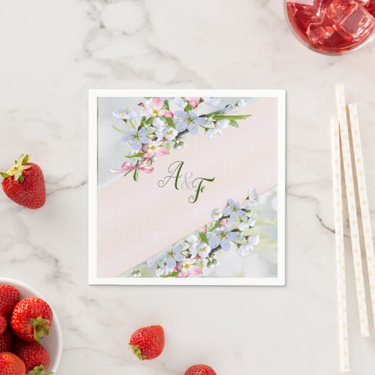 Cherry blossom Napkins Servet (Insitu)