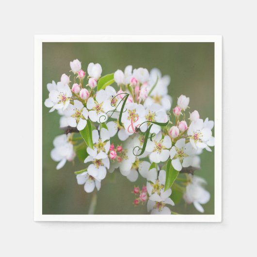 Cherry blossom Napkins Servet (Voorkant)