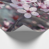 Cherry Blossom Natuur Floral Cadeaupapier (Hoek)