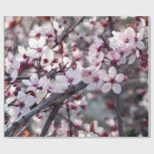 Cherry Blossom Natuur Floral Cadeaupapier (Vlak)