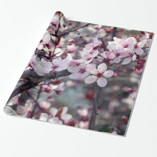 Cherry Blossom Natuur Floral Cadeaupapier