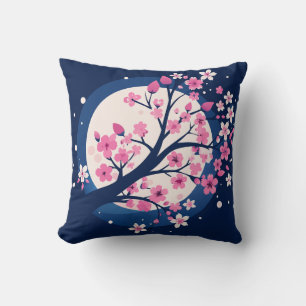 Cherry Blossom Nights Kussen