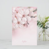 Cherry Blossom Note Pads Briefpapier (Staand voorkant)