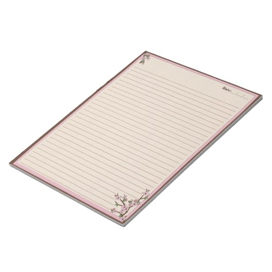 Cherry Blossom Notitieblok (Schuin)