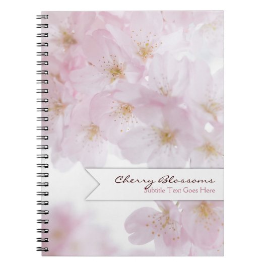 Cherry Blossom Notitieboek (Voorkant)
