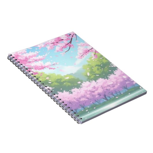 Cherry Blossom Notitieboek (Rechterzijde)