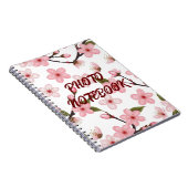Cherry blossom notitieboek (Rechterzijde)