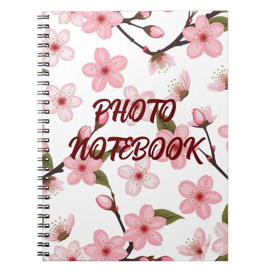 Cherry blossom notitieboek (Voorkant)