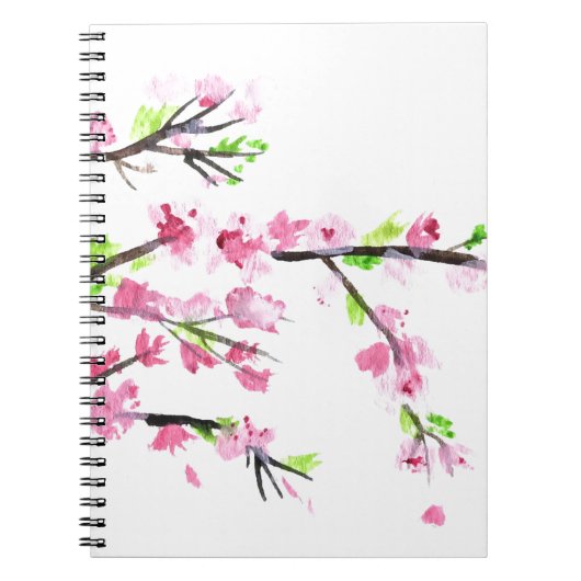 Cherry blossom notitieboek (Voorkant)