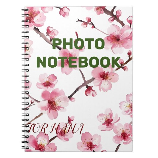 Cherry Blossom Notitieboek (Voorkant)