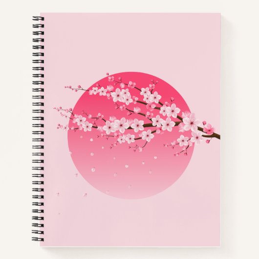 Cherry Blossom Notitieboek (Voorkant)