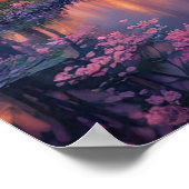 Cherry Blossom Oasis Poster (Hoek)