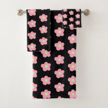 Cherry Blossom op Black