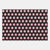 Cherry Blossom op Black Inpakpapier Vel (Voorkant 2)