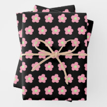 Cherry Blossom op Black
