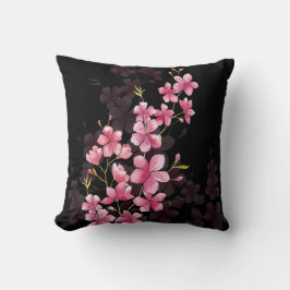 Cherry Blossom op Black Kussen