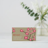 Cherry Blossom op het Visitekaartje van Khaki (Staand voorkant)