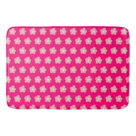 Cherry Blossom op roze Badmat