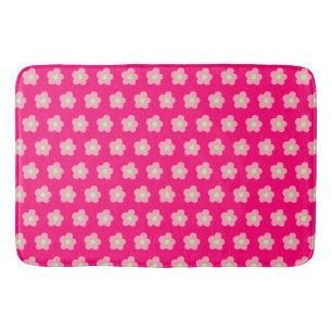 Cherry Blossom op roze Badmat