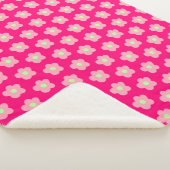 Cherry Blossom op roze Sherpa Deken (3/4)