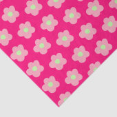 Cherry Blossom op roze Tissuepapier (Detail)