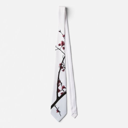 Cherry Blossom/Oriental Necktie Stropdas (Voorkant)
