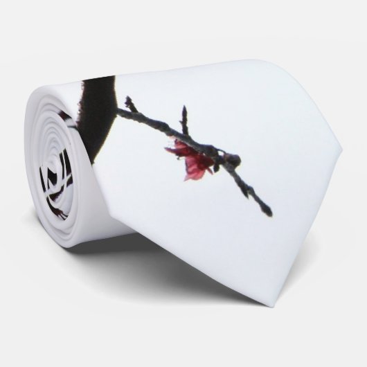 Cherry Blossom/Oriental Necktie Stropdas (Opgerold)