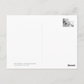 Cherry Blossom "Oshima-zakura" Briefkaart (Achterkant)