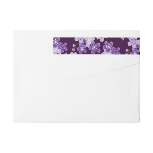 Cherry Blossom Paars Sakura (Achterkant)