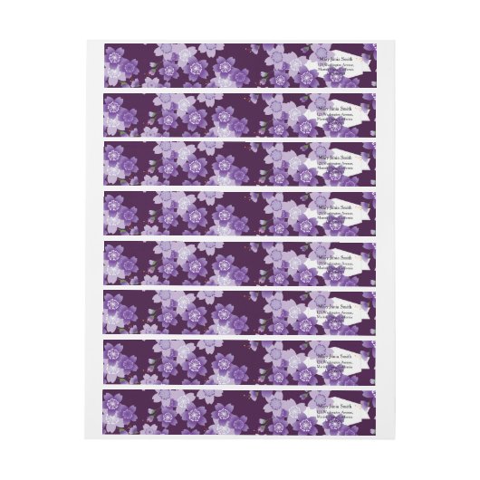 Cherry Blossom Paars Sakura (Vel)