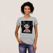 Cherry Blossom Panda T-shirt (Voorkant volledig)
