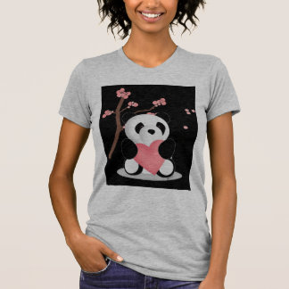 Cherry Blossom Panda T-shirt