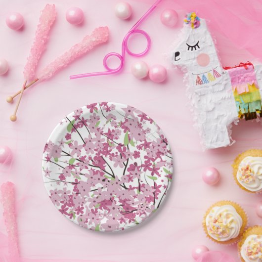Cherry Blossom Paper Borden Papieren Bordje (Feest)