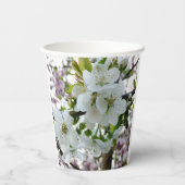 Cherry Blossom Paper Cups Papieren Bekers (Achterkant)