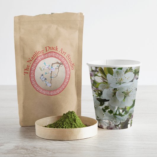 Cherry Blossom Paper Cups Papieren Bekers