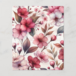 Cherry Blossom Paper Sheet
