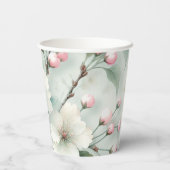 Cherry Blossom Papieren Bekers (Achterkant)