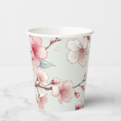 Cherry Blossom Papieren Bekers