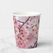 Cherry Blossom Papieren Bekers (Achterkant)