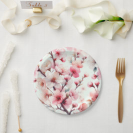 Cherry Blossom Papieren Bordje