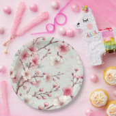 Cherry Blossom Papieren Bordje (Feest)