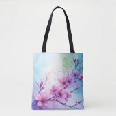 Cherry Blossom Paradise Canvas tas (Voorkant)