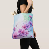 Cherry Blossom Paradise Canvas tas (Dichtbij)