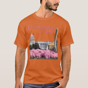 Cherry Blossom Paradise de Washington DC Mall T-shirt