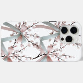 Cherry Blossom Pastel Bow iPhone 15 Pro Max Hoesje (Achterkant (horizontaal))