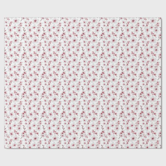 Cherry Blossom patroon Cadeaupapier (Vlak)