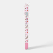 Cherry Blossom Pattern in pink tones iPhone 15 Case (Linkerkant)