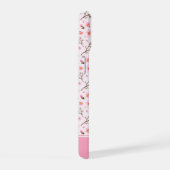 Cherry Blossom Pattern in pink tones iPhone 15 Case (Rechterkant)